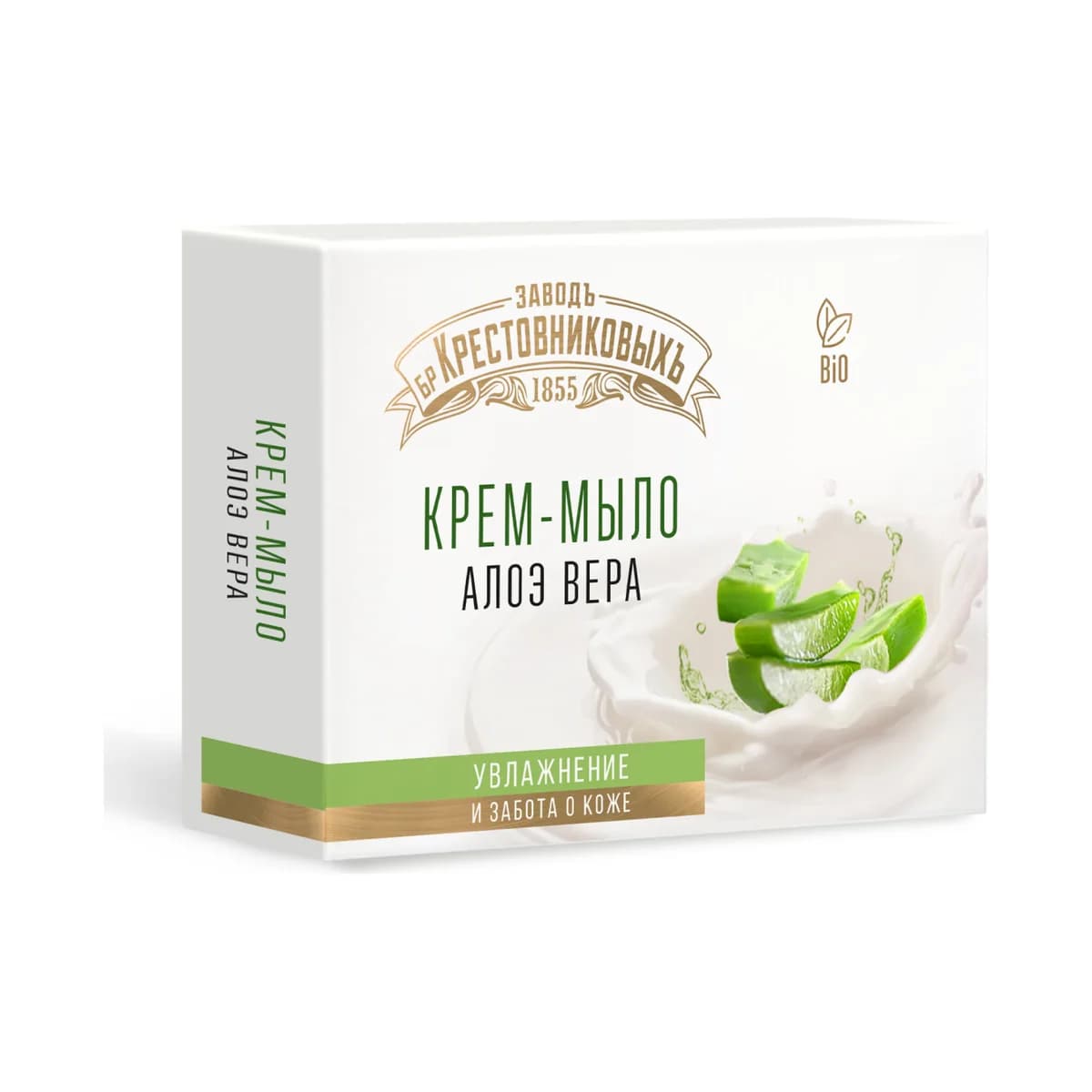 Туалетное крем — мыло ЗБК "АЛОЭ" 120 г